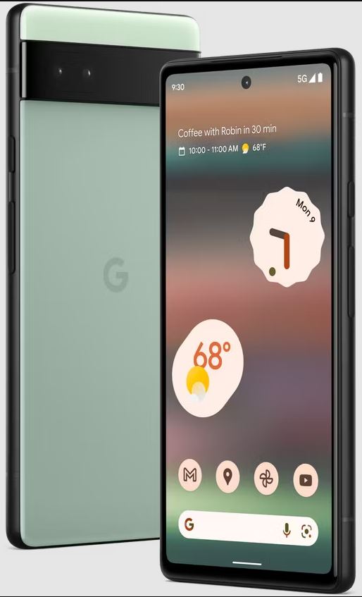 Google Pixel 6a (Sage) – mysecurephone.ca